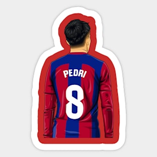 Pedri Sticker